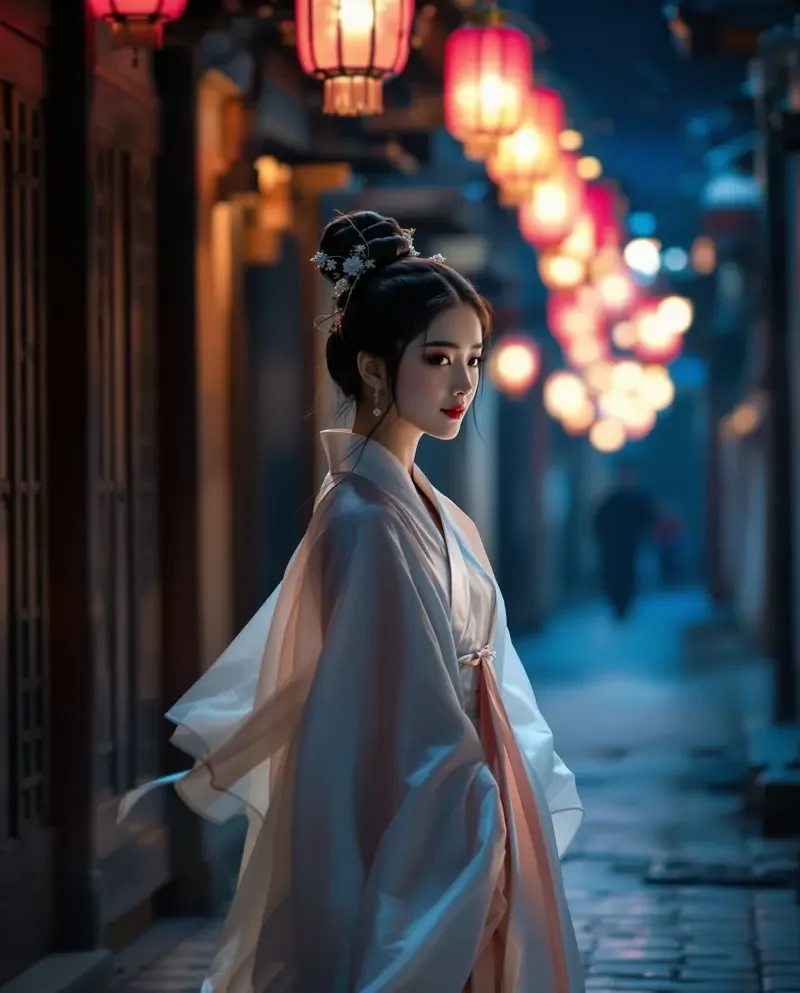 灯火阑珊·古巷 · 婉婷 写真封面