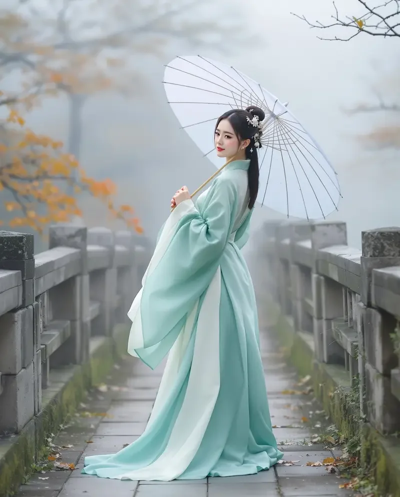 汉服·江南烟雨 · 青栀 写真封面